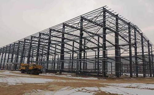 夏河夏河钢结构厂房安装